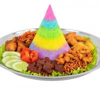 Tumpeng-pelangi